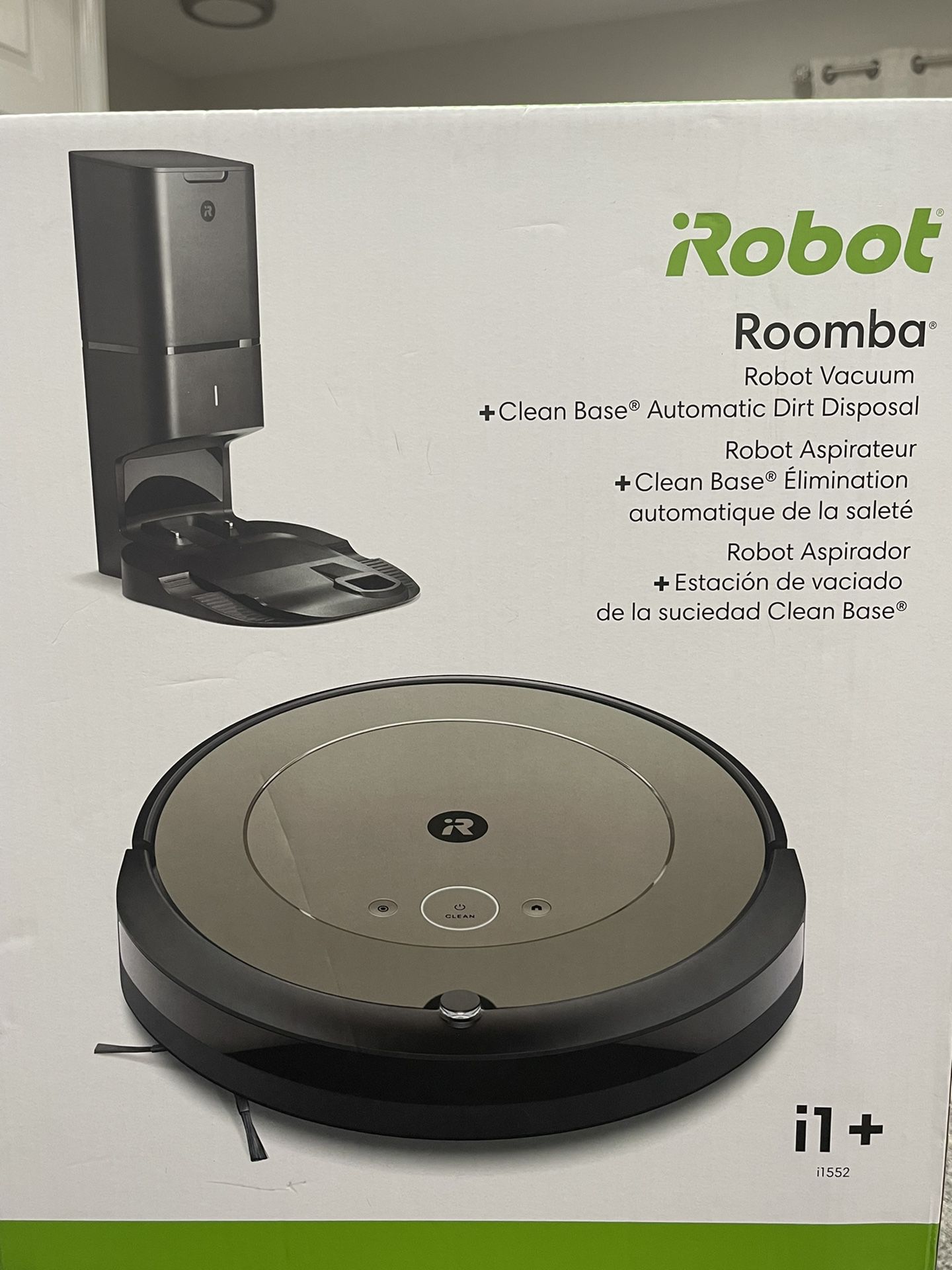 iRobot Roomba I1+ With Self Cleaning Base 