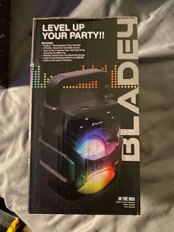 TopTech Blade-4 400W Portable Rechargeable Mini Speaker with Colorful Light