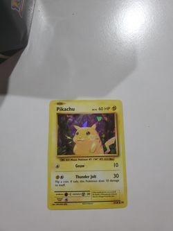 Pokemon Pikachu 60HP