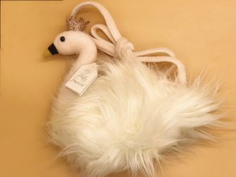 New Jellycat Fancy Swan Purse
