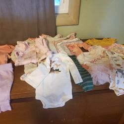 Baby Girl Newborn Lot