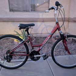 26"x2.0. RALEIGH SC30 WOMENS HYBRID BIKE. (S).DUAL SUSPENSIÓN - COMFORT SERIES -. 👌🏼