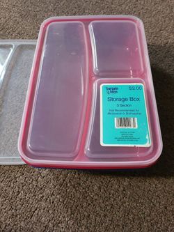 Divided Storage Containers 