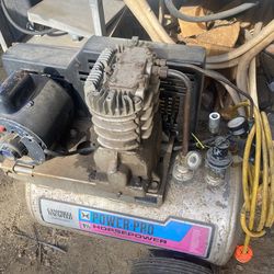 Air Compressor. 11 Gal Tank.  1.5 HP.