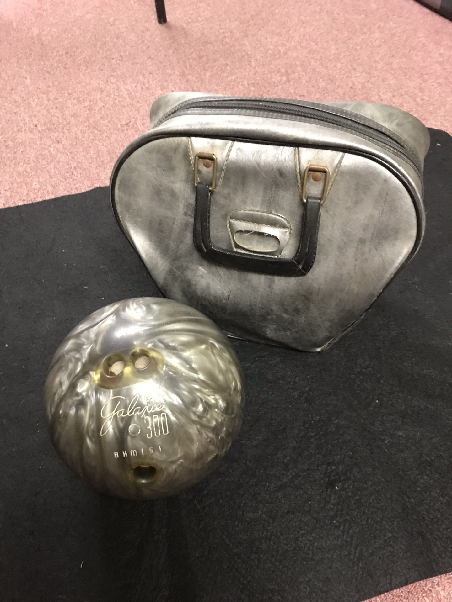 Bowling Ball & Carry Bag