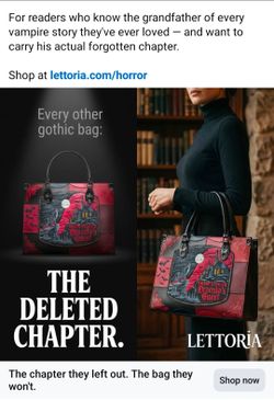 Dracula Purse Brand New!