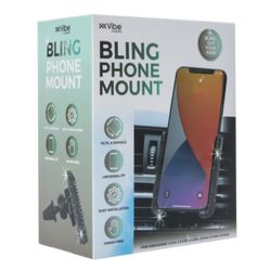 Bling Phone Mount, Black