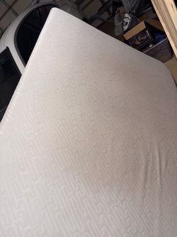 FULL BED FRAME AND MATTRESS