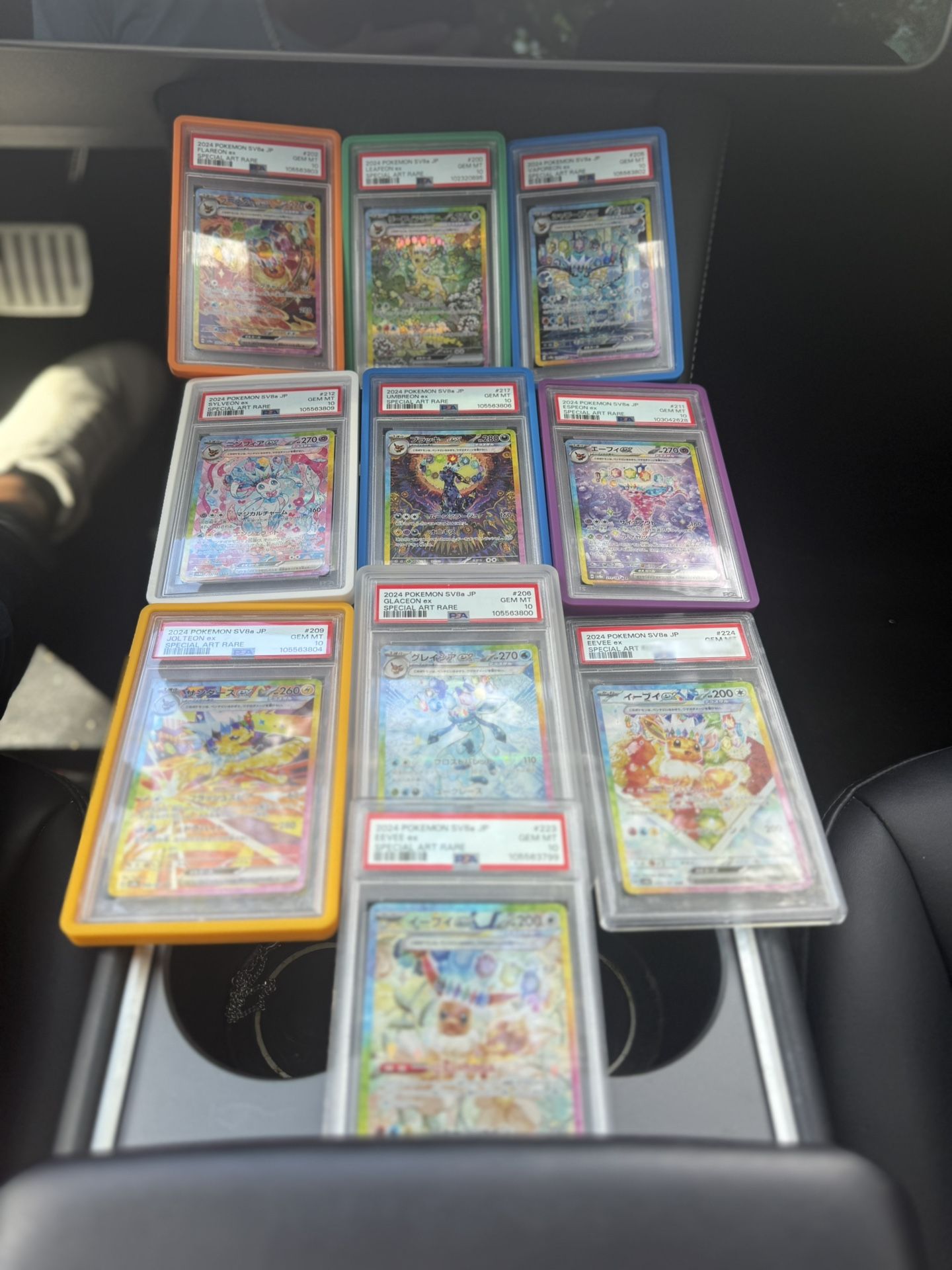 PSA 10 Terastal Festival Eevee Evolution SAR Set 