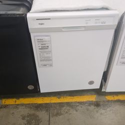 Whirlpool White Dishwasher Retail Price $599 Save$270