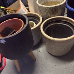 Ceramic Planters bundle – Multiple Sizes & Styles