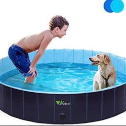 DOG POOL FOLDABLE PET OUTDOOR 