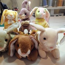 Ty Beanie Babies--Bunnies $5 each