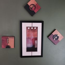 4 pc Wall decor set