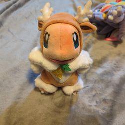 Christmas Charmander Pokemon Center Plush 