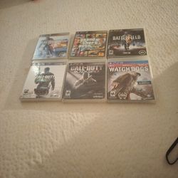 PS3 Game Bundle $50