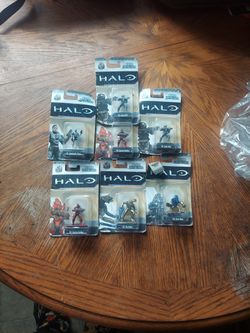 Halo Nano Figurines Metal