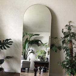 Large Gold Vanity Mirror 