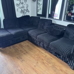Black Sectional Couch