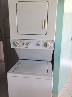 Kenmore washer/dryer