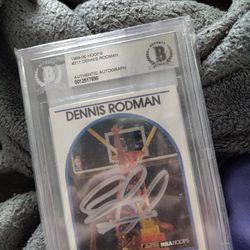dennis Rodman Hoops 1989 Graded