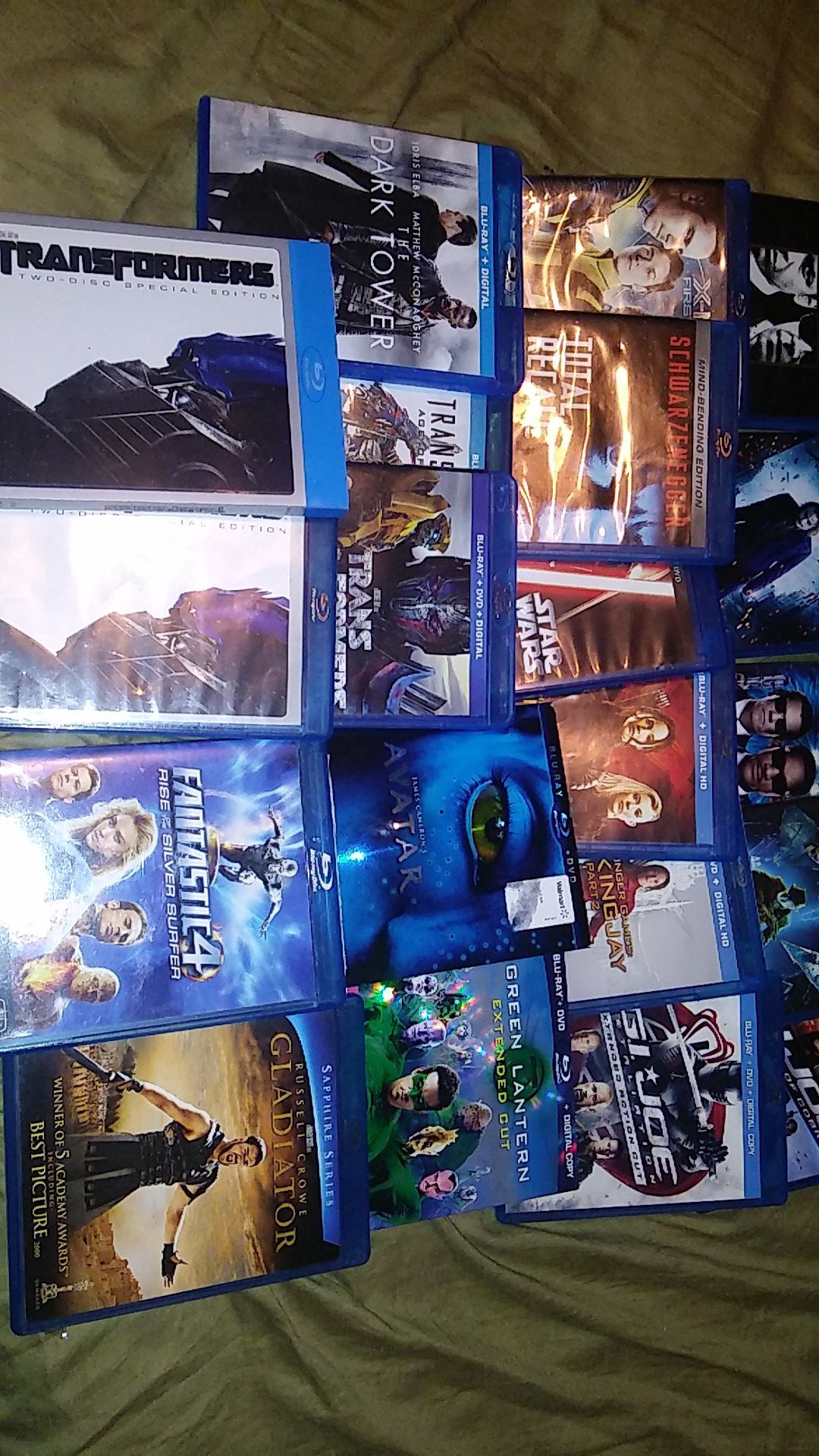 Blu-rays 3 for10$