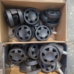 Office Chair Caster Wheels
