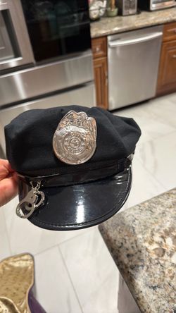 Police Officer Costume Hat