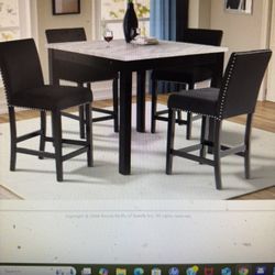 5 Piece Dining Set ( Counter Height) On Sale