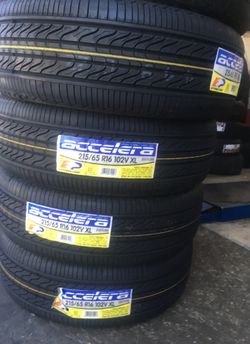 215-65R16 for minivans etc