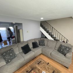 Grey Sectional couch
