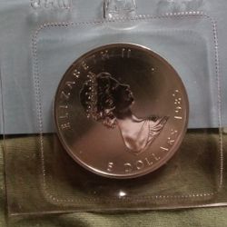 1989 Uncirculated Maple Leaf