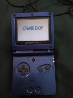 Nintendo Game Boy Advance SP cobalt Blue