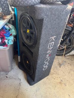 Dual Sub Box Kenwood