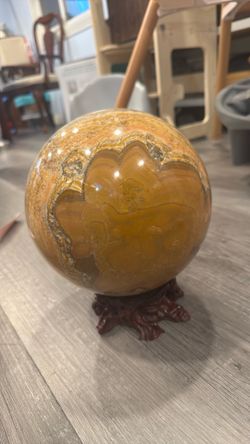 Yellow Crazy Lace Agate