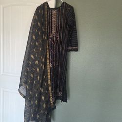 Indian Pakistani Tradition Designer Shalwar 