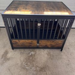 Indoor 44”  Dog Cage Furniture 