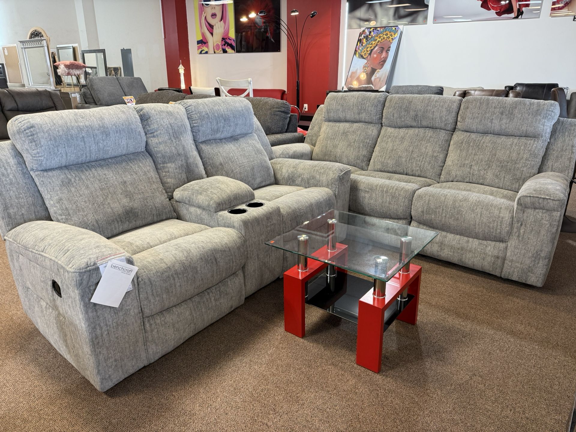 Sofá And Love Seat Reclining