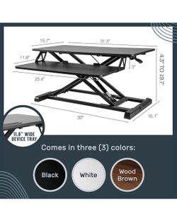 32" X-Lift Standing Desk Riser