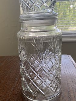 Crystal Looking Mason Jar