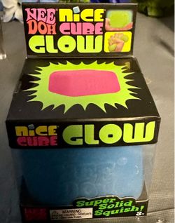 Needoh Glow Cube Blue