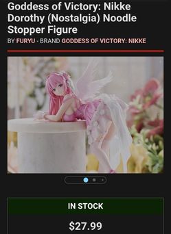 Goddess of Victory: Nikke Dorothy (Nostalgia) Noodle Stopper Figure