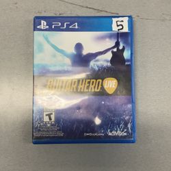 Guitar Hero Live PS4 Game