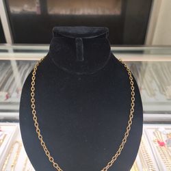 10k solid gold necklace 22.3 grams 22 Long layaway available 10%dwon if you interested please make sure you ask for Maribel thank you