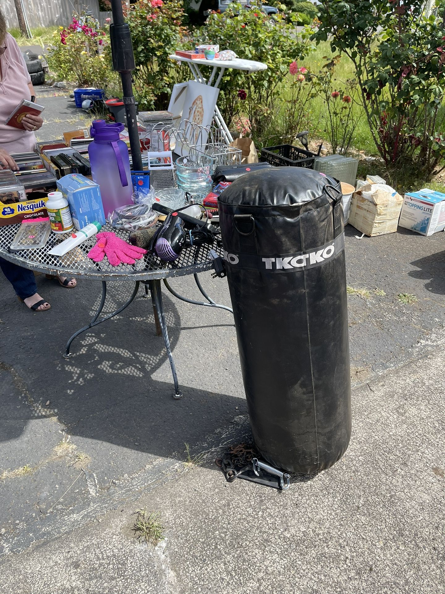 Punching Bag With Mount