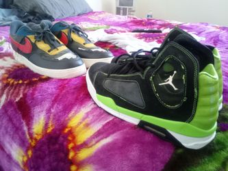 Air Jordans and Nikes size 11