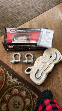 Premium Recovery Strap and clips