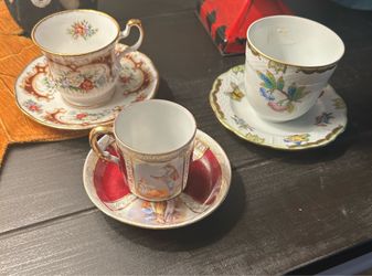 $15 all 3 mini tea cups Arciero st