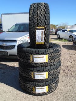 35x12.50R20 LT New Aplus Shredder All Terrain 10 Ply Tires