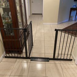 WAOWAO Triple Lock Baby Gate Extra Wide 62.59-67.32"